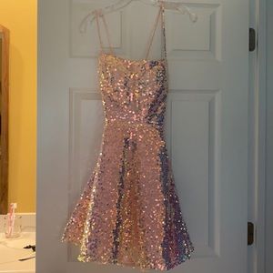 homecoming one piece dress size 4